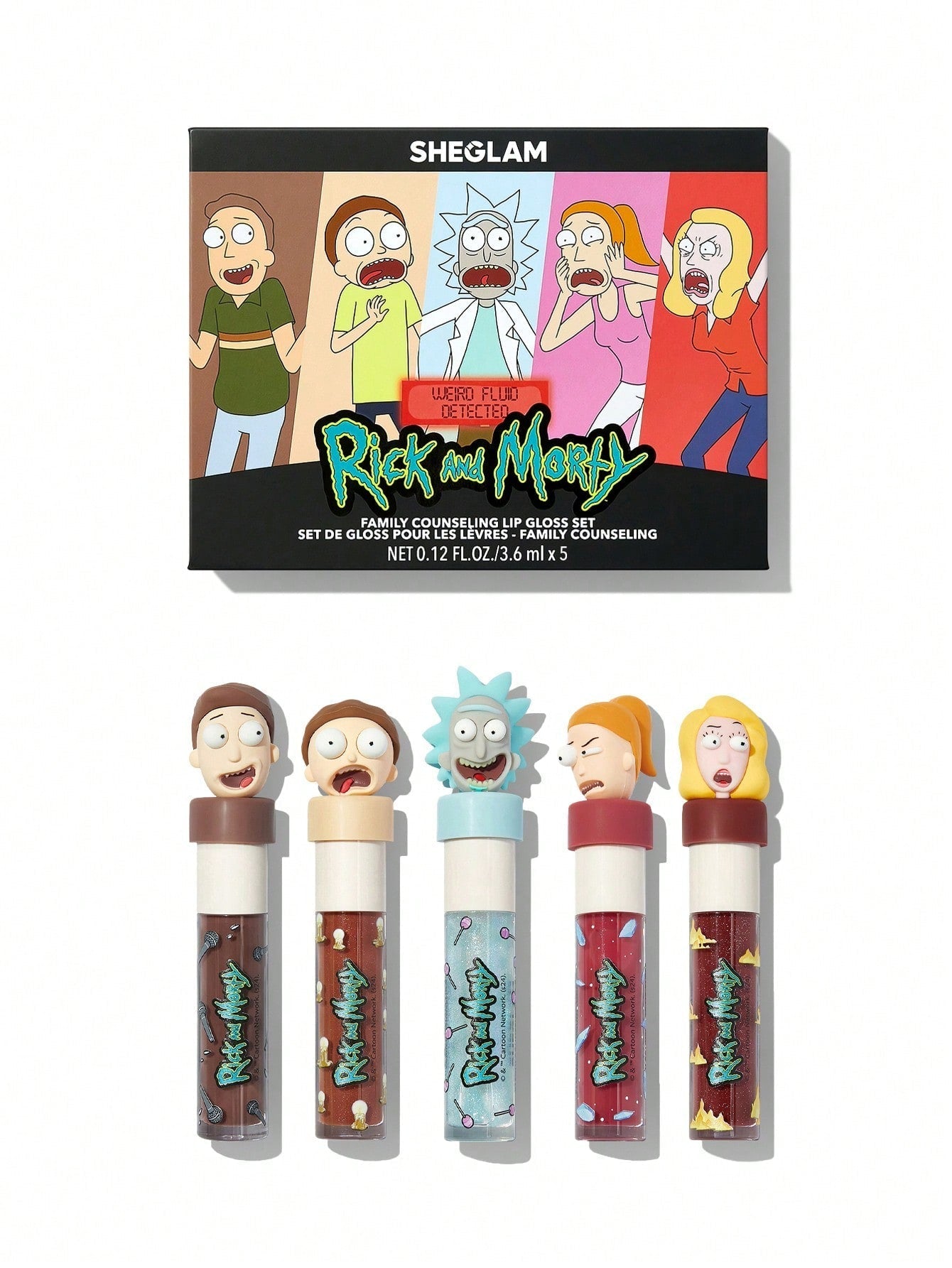 Buy SHEGLAM Rick and Morty X SHEGLAM Family Counseling Lip Gloss Set in Pakistan
