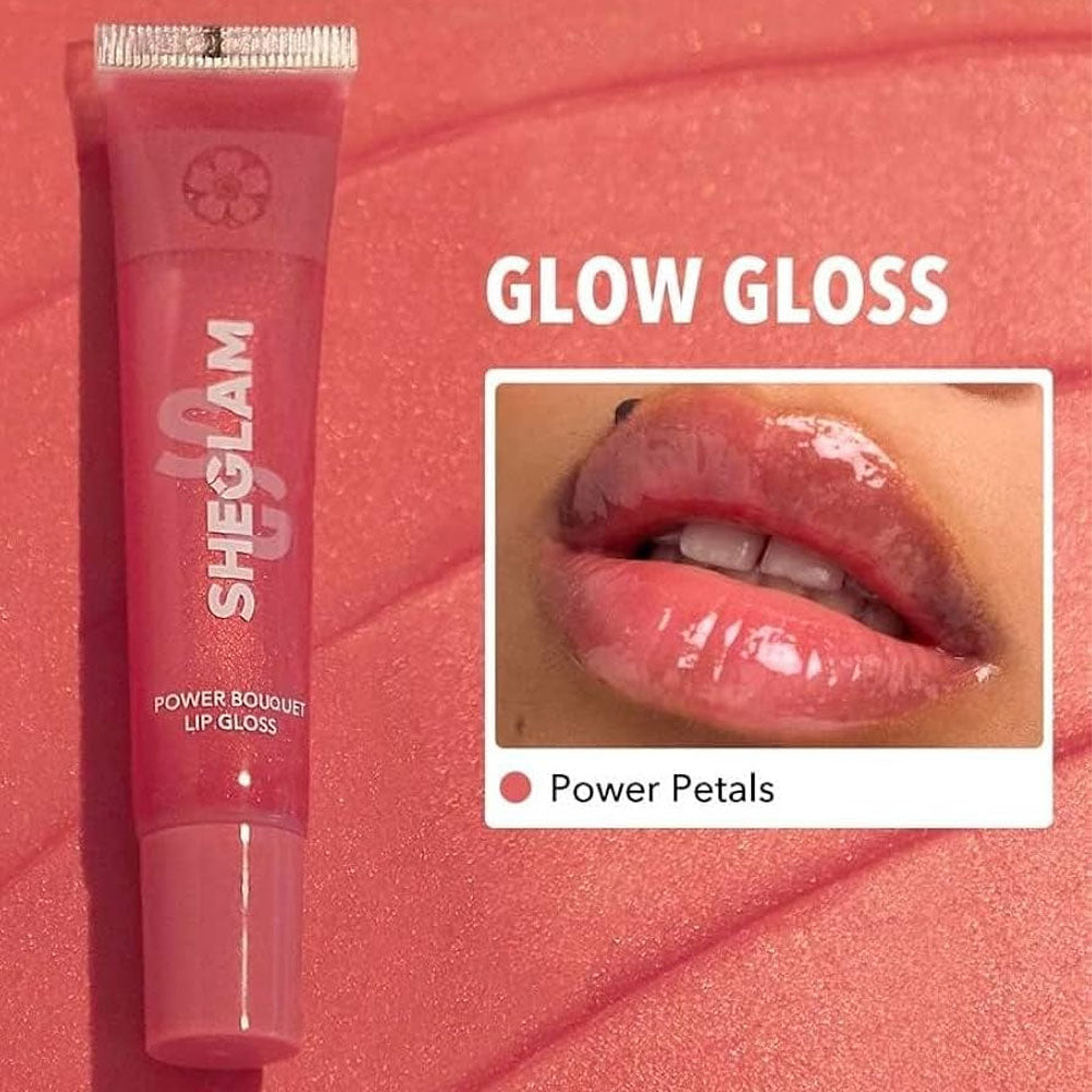 SHEGLAM Power Bouquet Lip Gloss - Power Petals