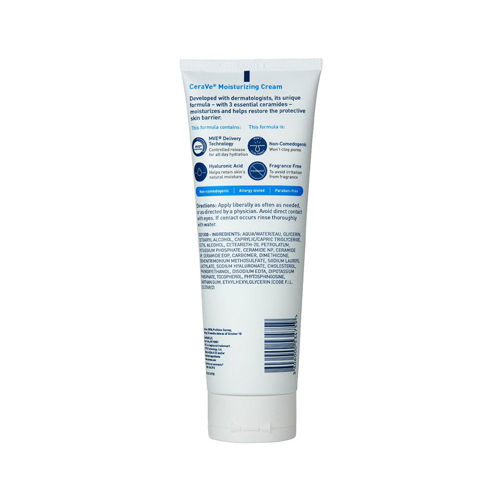 Cerave Moisturizing Cream For Normal To Dry Skin 1 Dermatologist 236Ml