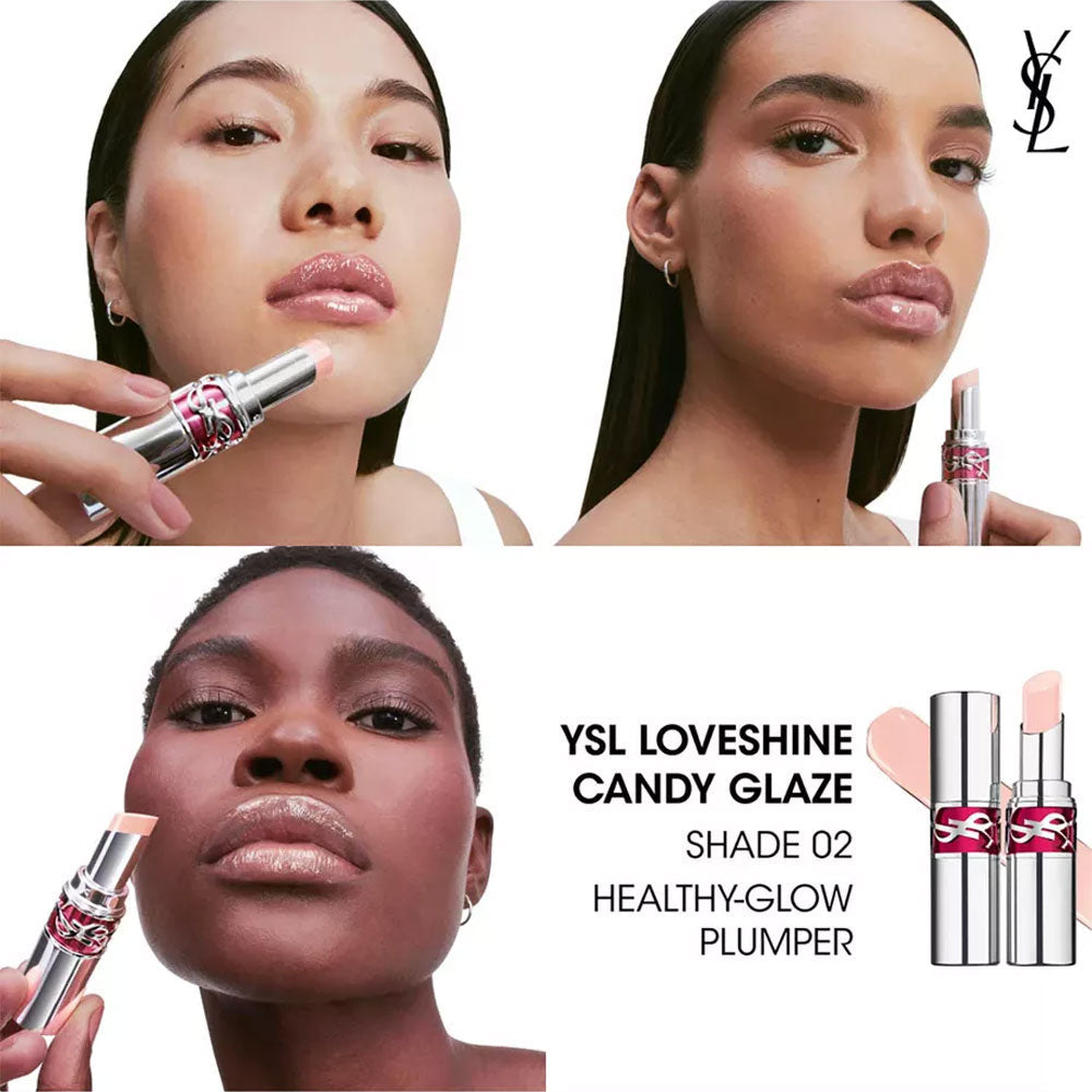 Yves Saint Laurent Rouge Volupte Candy Glaze Lipstick - 2 Healthy-Glow Plumper