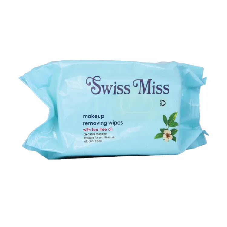 Buy Swiss Miss Makeup Remover Wipes With Tea Tree Oil 60 Pcs in Pakistan