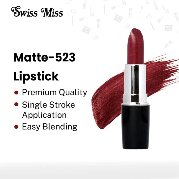 Buy Swiss Miss Lipstick Matte - 523 in Pakistan