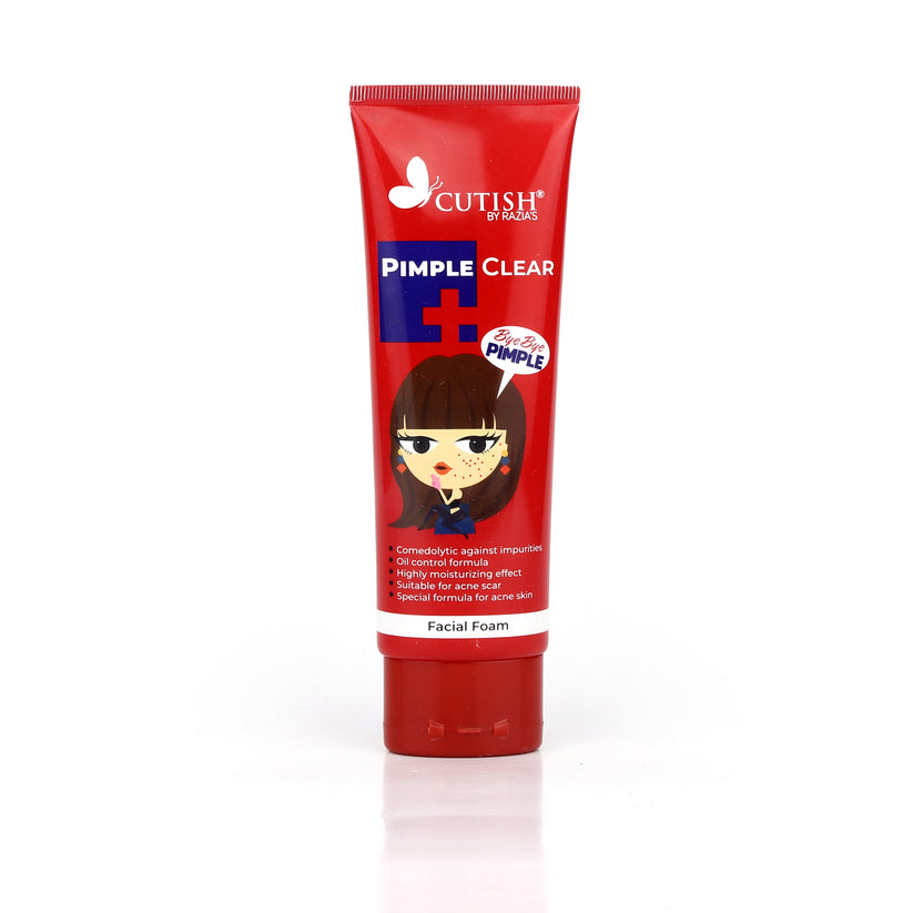 Buy Cutish Pimple Clear Facial Foam Bye Bye Pimple in Pakistan