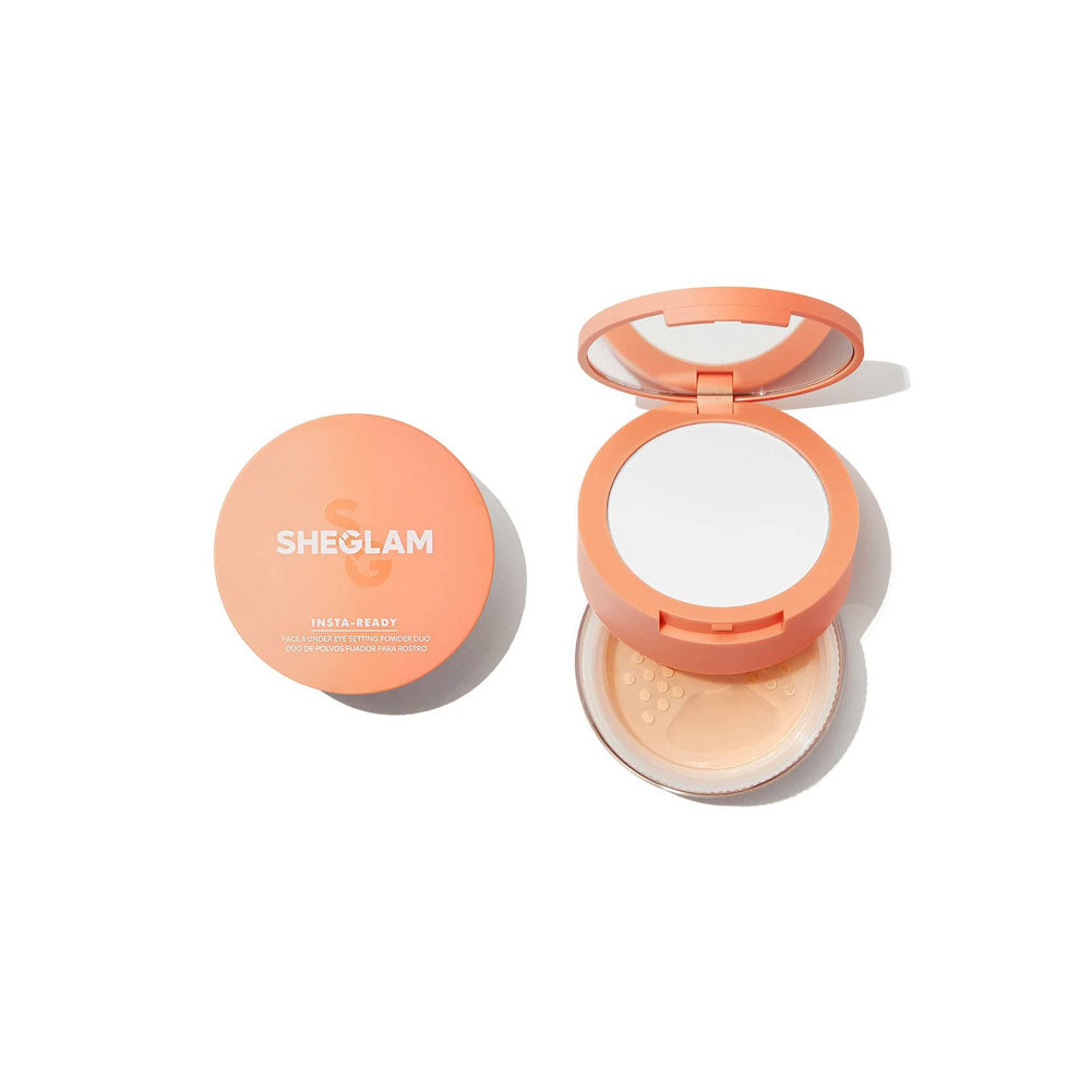 SHEGLAM Insta-Ready Face & Under Eye Setting Powder Duo