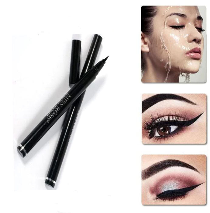 Buy Miss Rose Graceful Glam Black Liquid Eyeliner in Pakistan