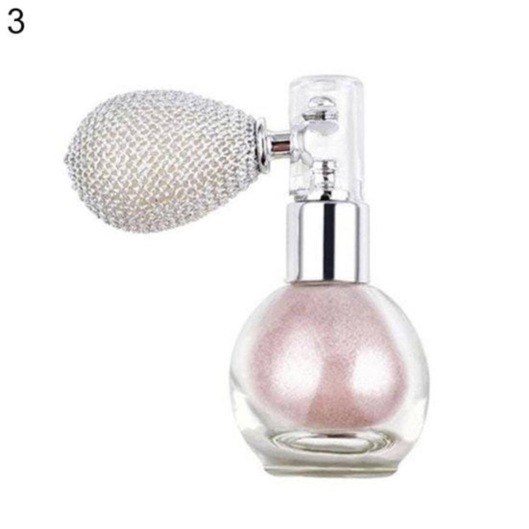 Highlighter Powder Spray. Brightening Glitter Powder Spray. Shimmer Sparkle Powder for Face Body Highlight Makeup Party Comestic