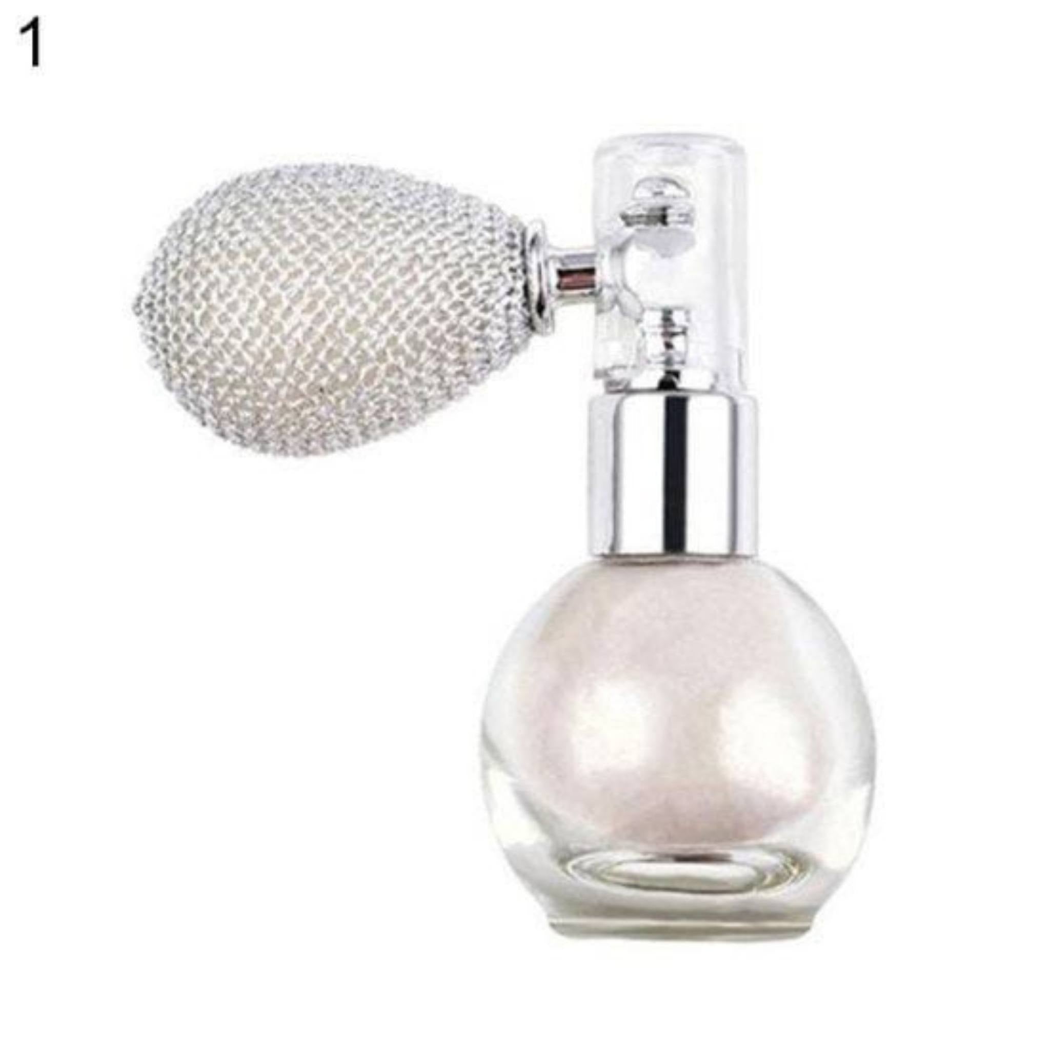 Highlighter Powder Spray. Brightening Glitter Powder Spray. Shimmer Sparkle Powder for Face Body Highlight Makeup Party Comestic