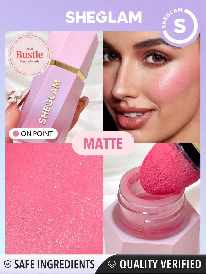 Buy SHEGLAM Color Bloom Liquid Blush-On Point in Pakistan