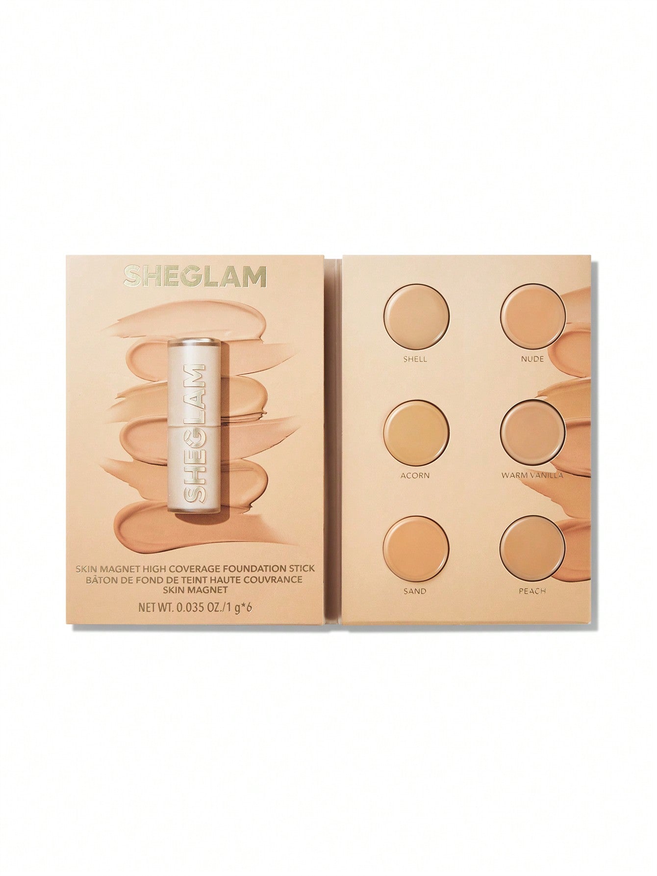 Buy SHEGLAM Skin Magnet High Coverage Foundation Stick-Light Medium in Pakistan