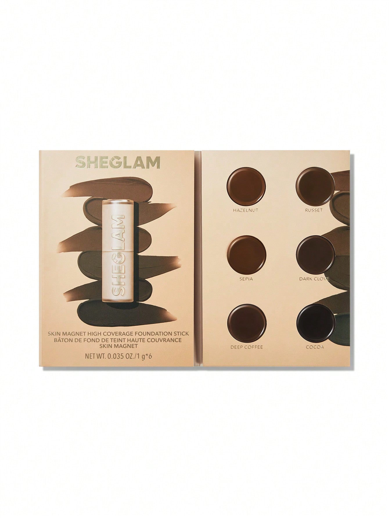 Buy SHEGLAM Skin Magnet High Coverage Foundation Stick-Deep in Pakistan