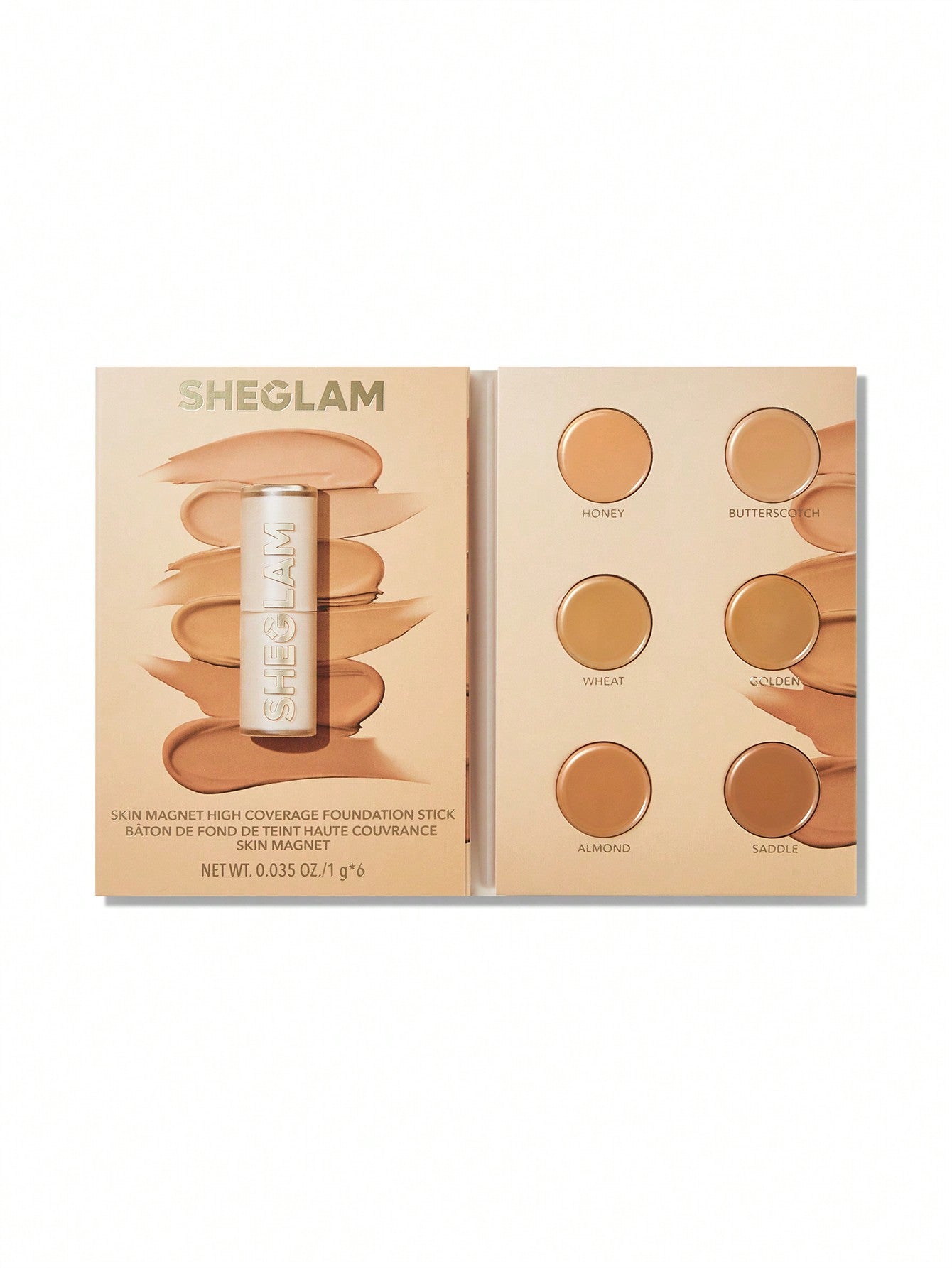 Buy SHEGLAM Skin Magnet High Coverage Foundation Stick-Medium in Pakistan