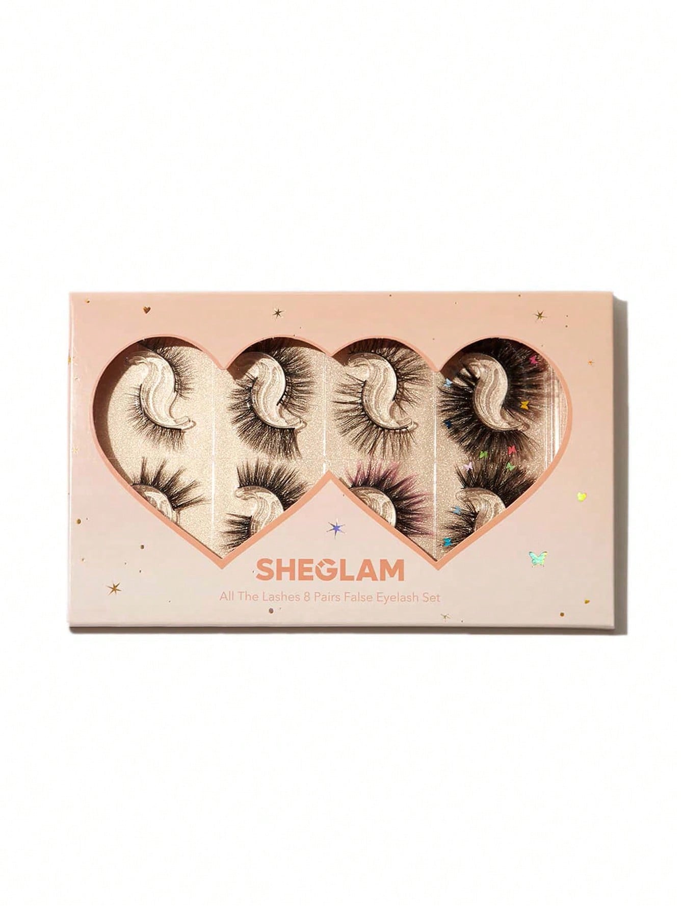 Buy SHEGLAM All The Lashes 8 Pairs False Eyelash Set in Pakistan