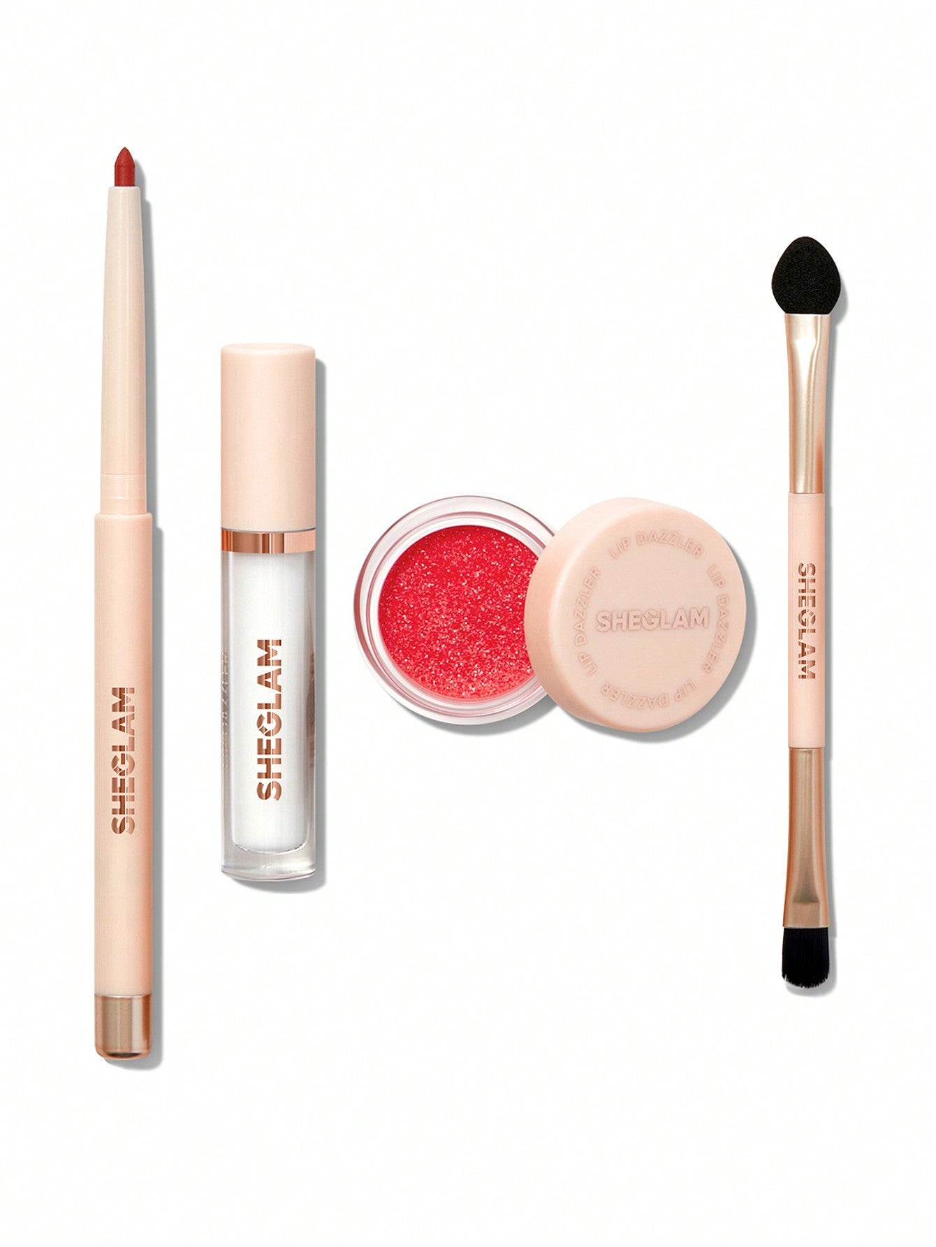 Buy SHEGLAM Lip Dazzler Glitter Kit-Red Carpet in Pakistan