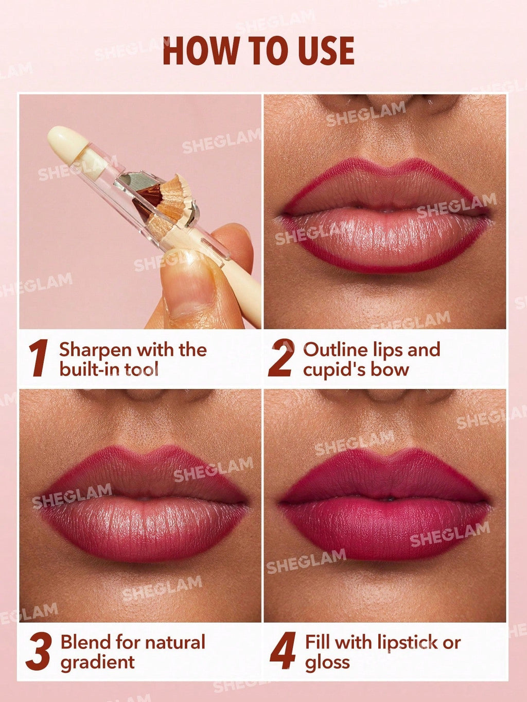 Buy SHEGLAM Lip Facts Lip Liner-Momojo in Pakistan