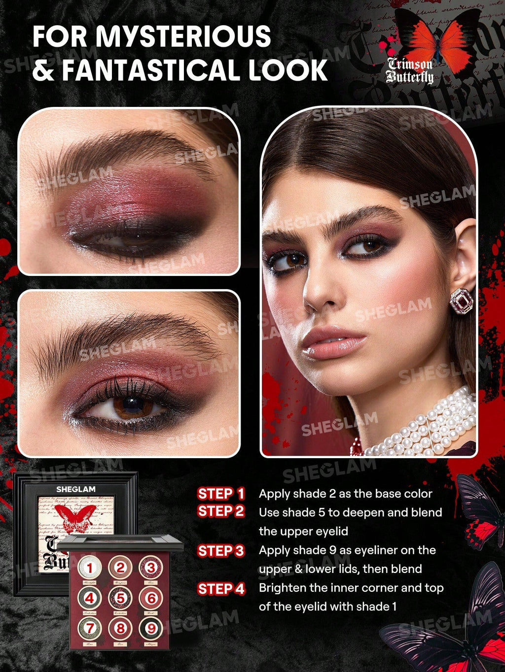 SHEGLAM  Cursed Chrysalis Palette