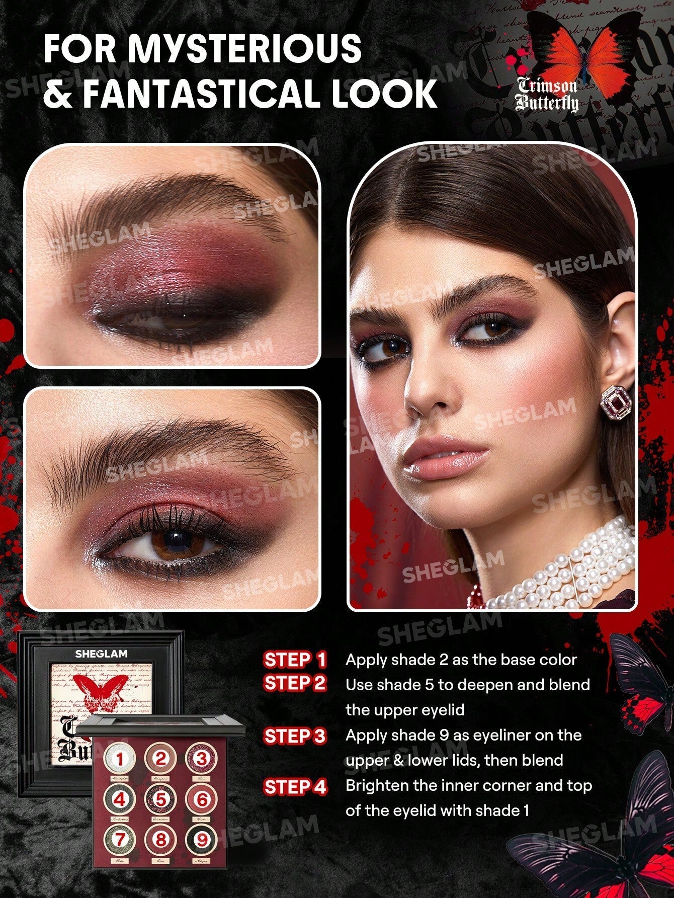 SHEGLAM  Cursed Chrysalis Palette