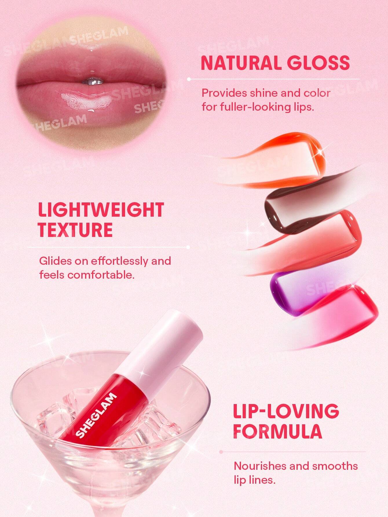 SHEGLAM  Jelly Wow Tinted Lip Oil
