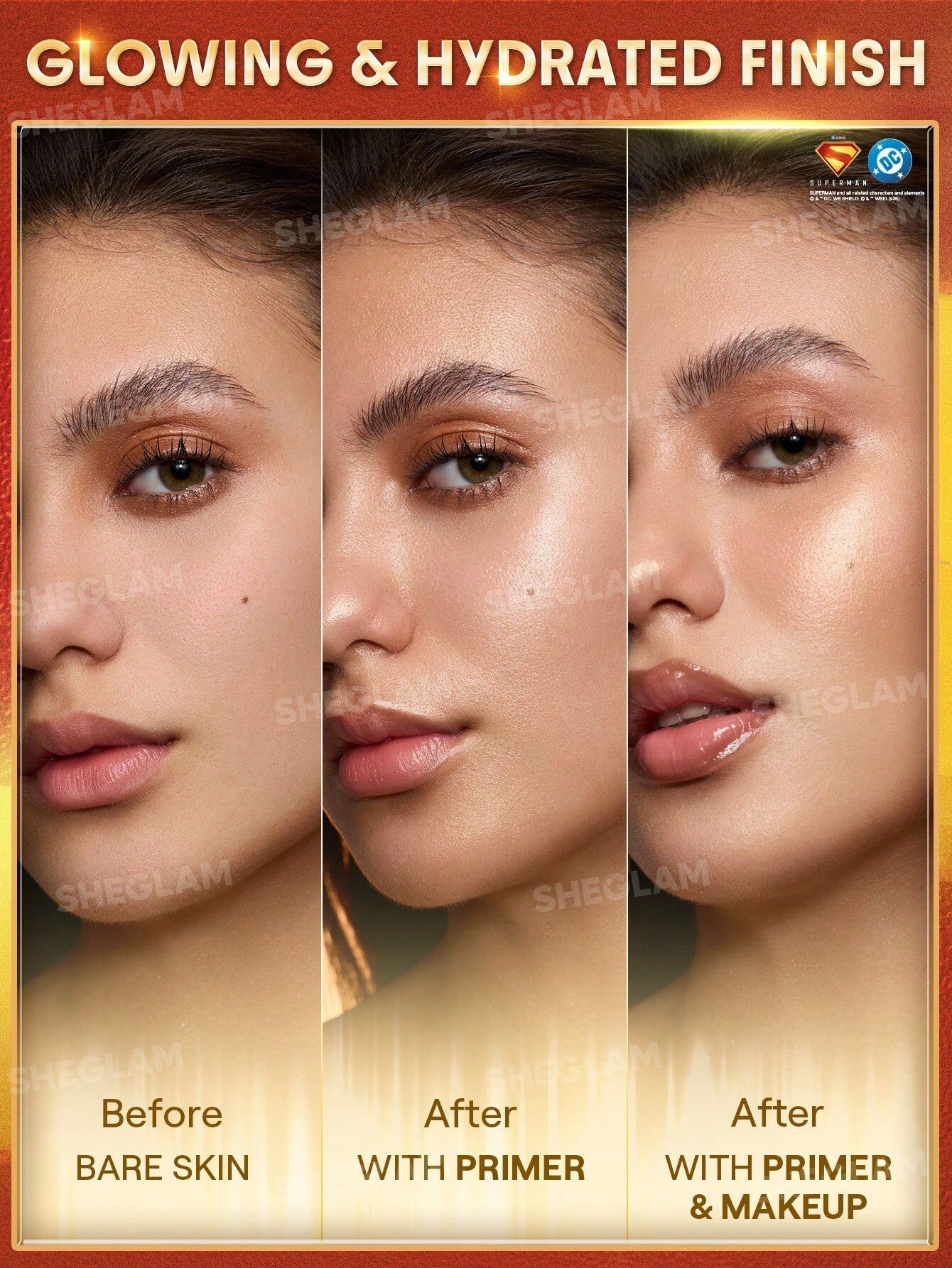 SHEGLAM  The Superman  SHEGLAM Good Grip Glow Illuminating Primer - 45 Ml