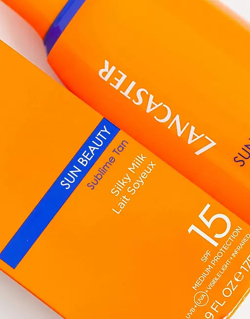 Buy Lancaster Sun Beauty Sublime Tan Silky Milk Spf15 175 - Ml in Pakistan