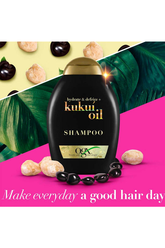 Buy OGX Hydrate & Defrizz Kukio Oil Shampoo - 385ml in Pakistan