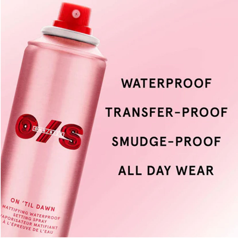 One Size On Til Dawn Mattifying Waterproof Setting Spray