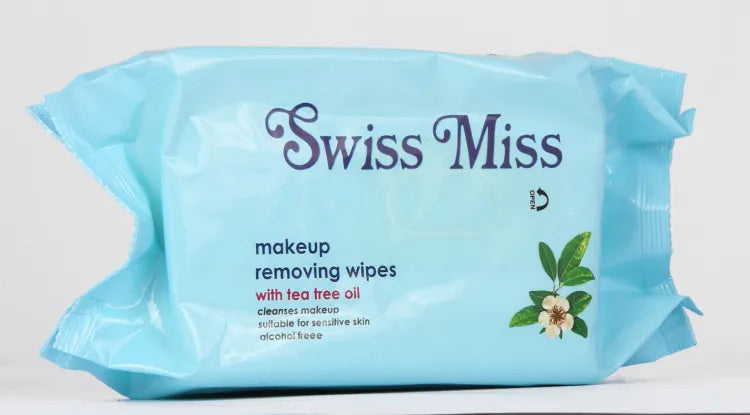 Buy Swiss Miss Makeup Remover Wipes With Tea Tree Oil 60 Pcs in Pakistan