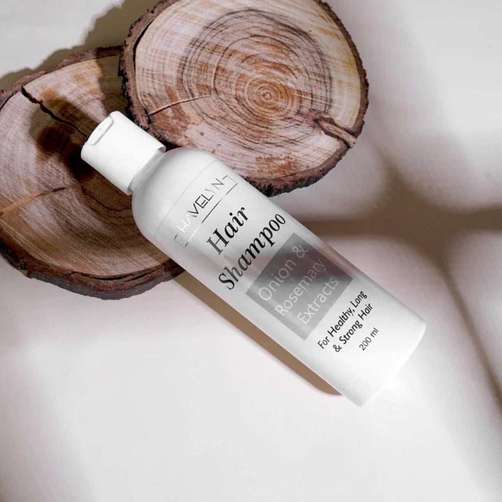 Havelyne Original Hair Care Bundle – Herbal Hair Food Oil (7 Oils + 30 Herbs) & Organic Onion + Rosemary Shampoo | Anti-Hair Fall, Dandruff Control & Hair Growth Set – 2 x 200ml