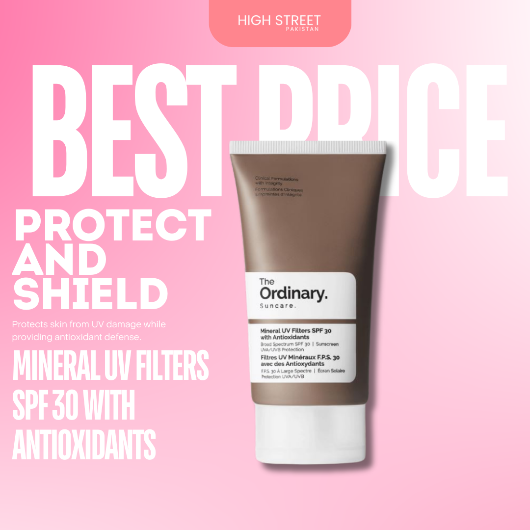 Buy Ordinary Mineral UV Filters SPF 30 with Antioxidants in Pakistan