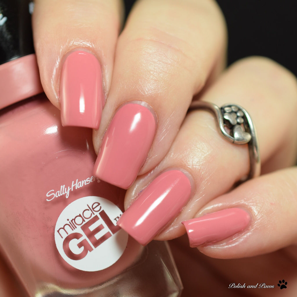 Buy Sally Hansan Miracle Gel Nail Polish - 244 Mauve in Pakistan