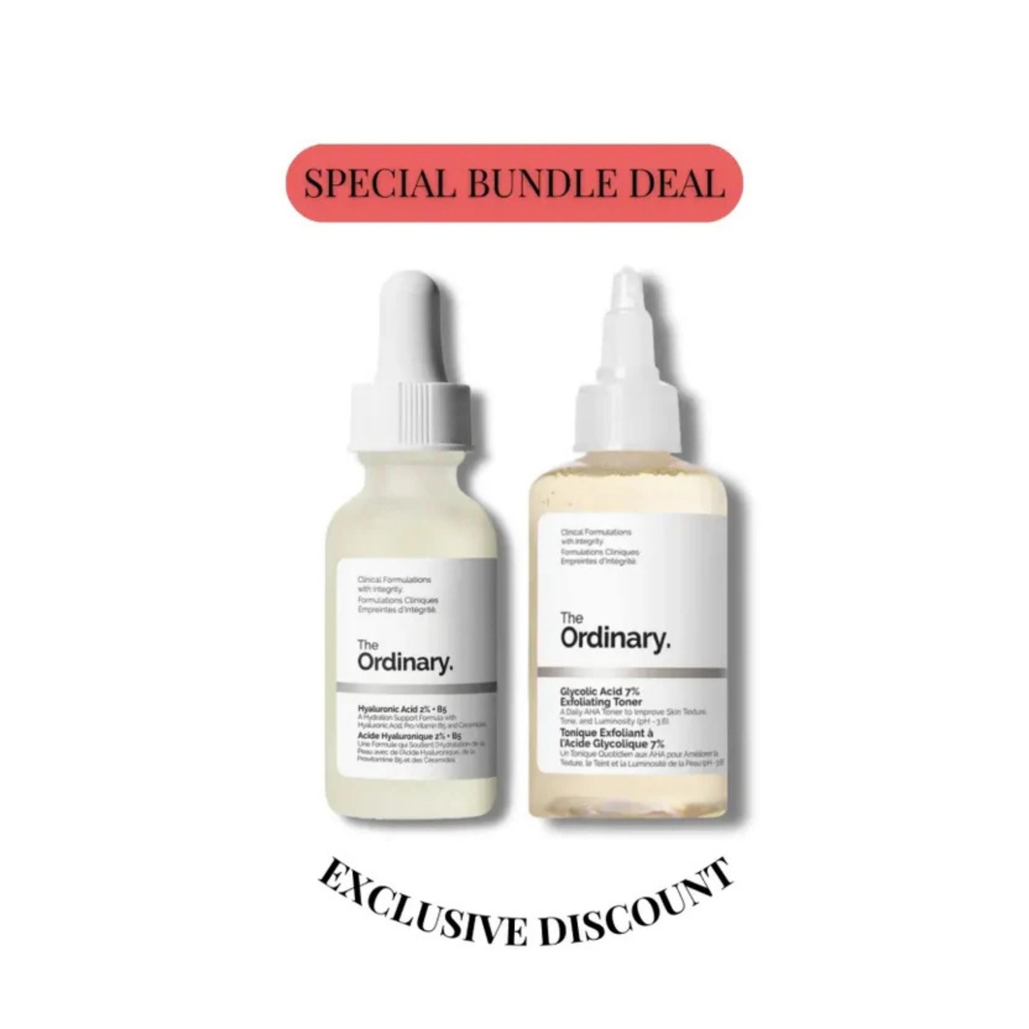Glycolic Acid 7% + Hyaluronic Acid Bundle