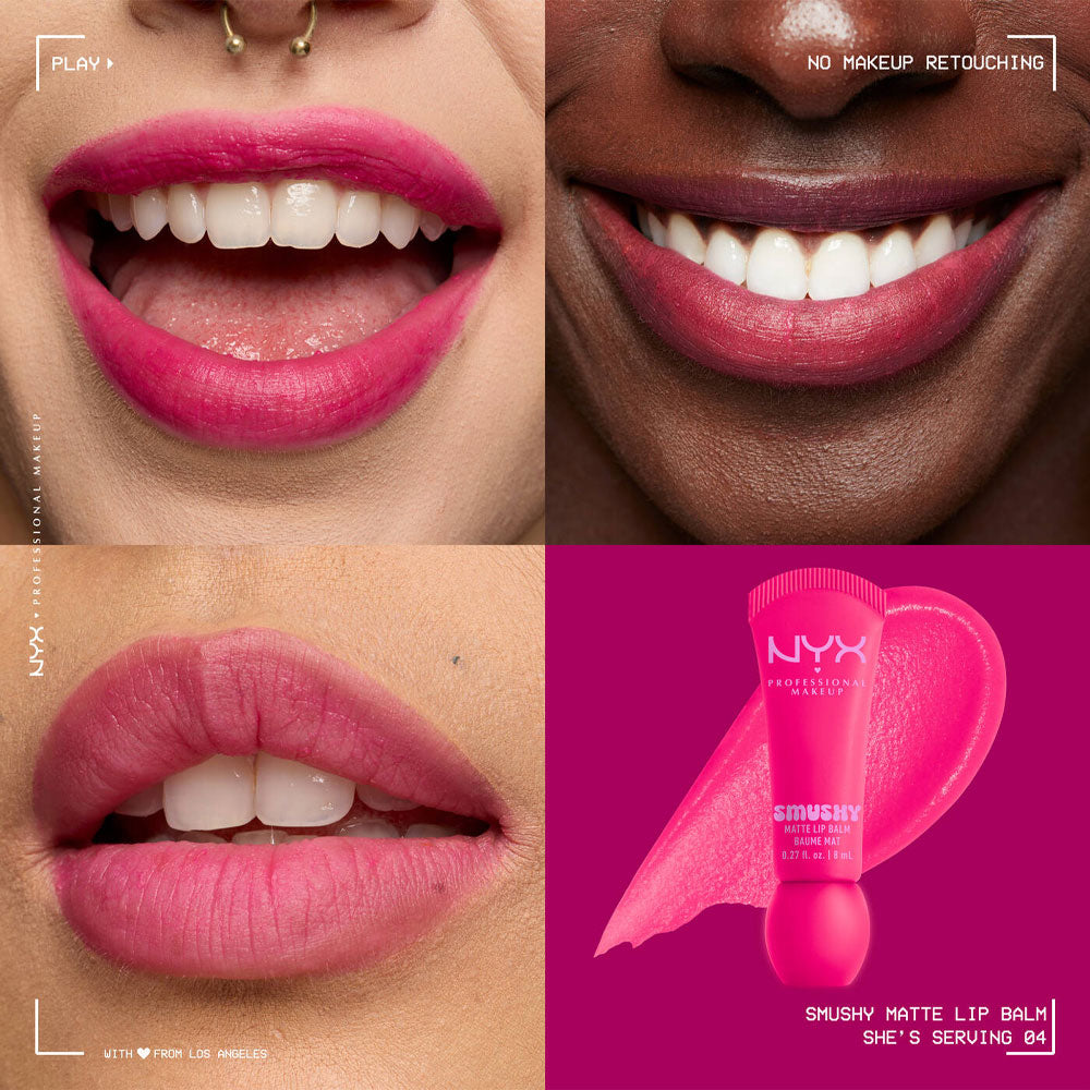 NYX Professional Makeup - Smushy Matte Lip Balm - Shes Serving