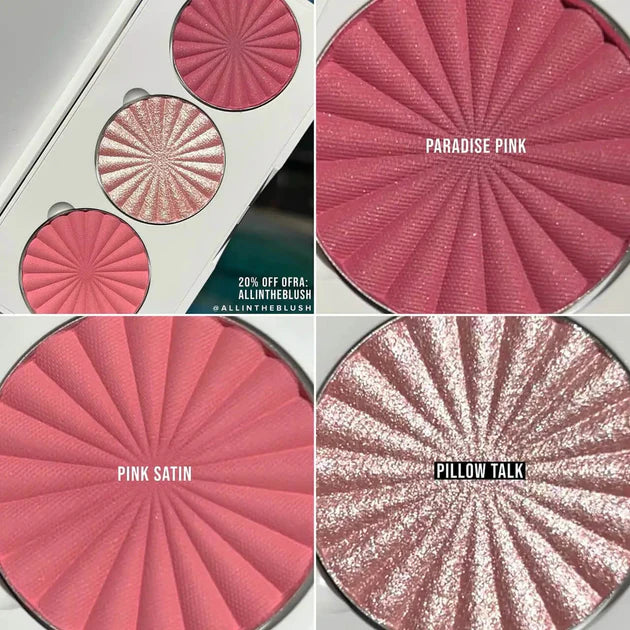 Ofra Cosmetics Midi Palette Blossom Blush and Highlighter