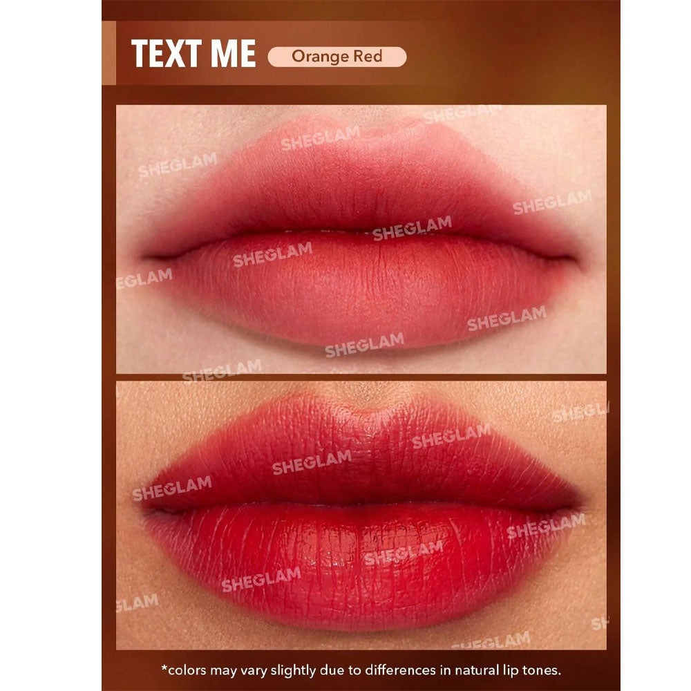 SHEGLAM Soft Haze Lip Blur-Text Me