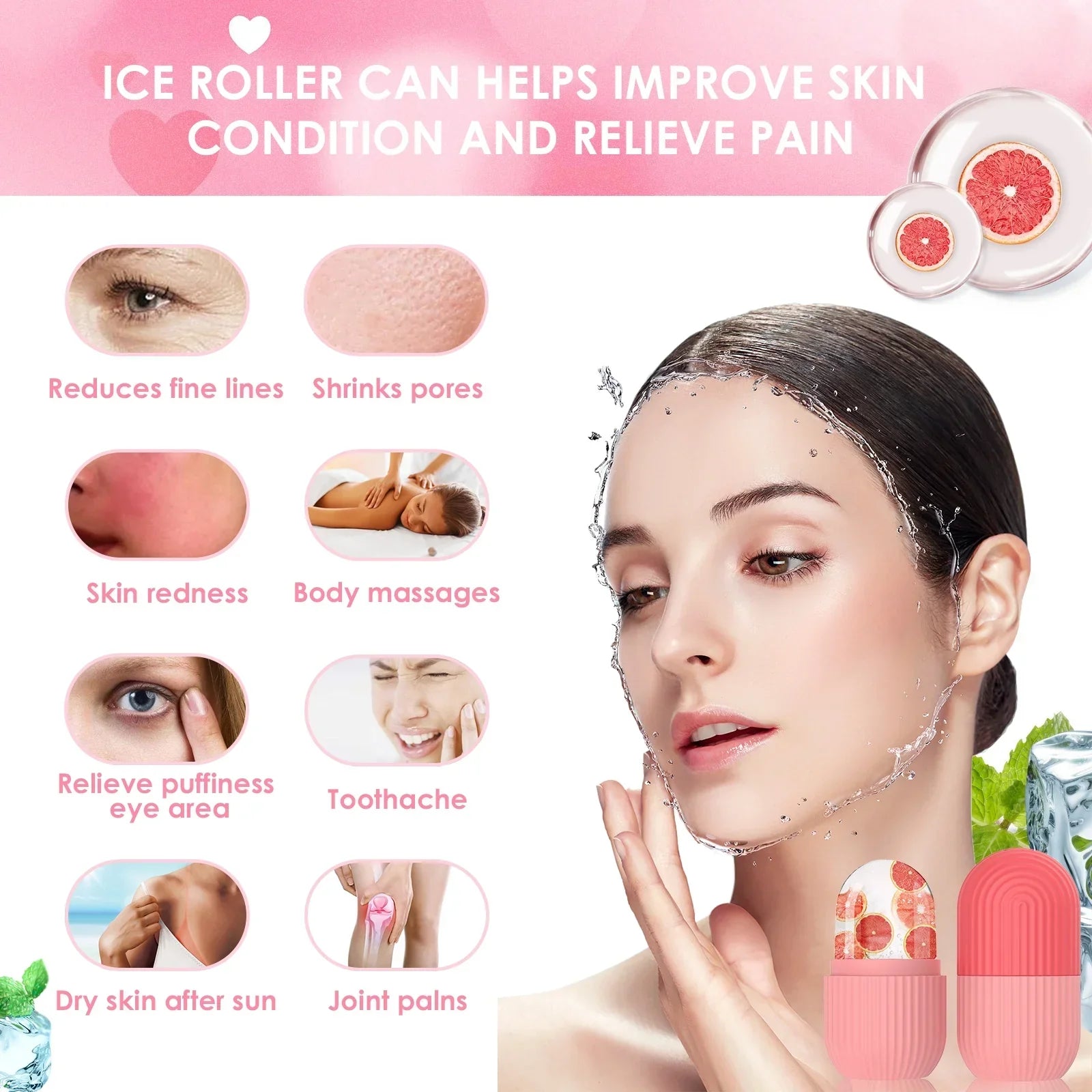 Buy Ice Face Roller in Pakistan