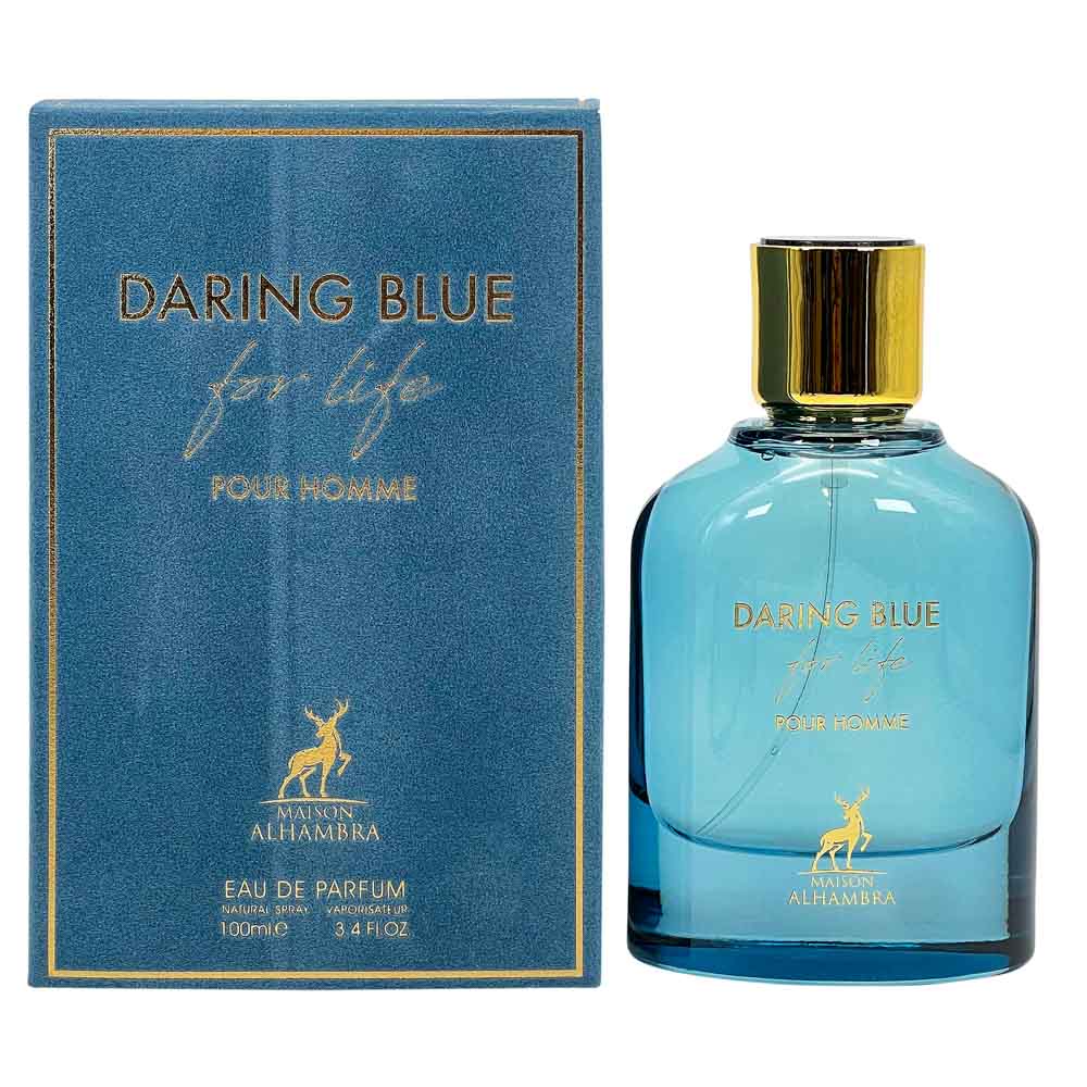 Buy Alhambra Daring Blue For Life Men Edp 100ml in Pakistan