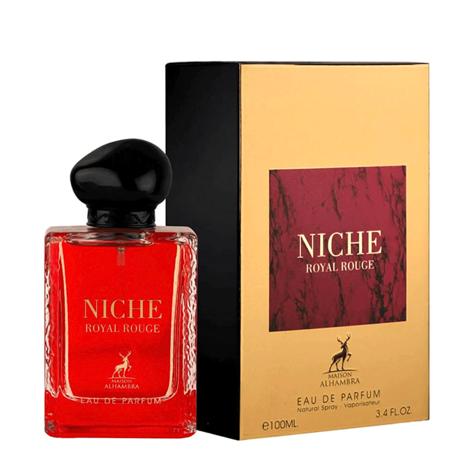 Buy AL HAMBRA NICHE ROYAL ROUGE EDP 100ML in Pakistan