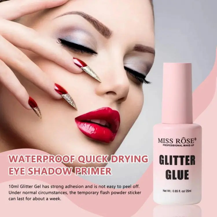 Buy Miss Rose Glitter Glue Long Lasting Color Waterproof Body Sequin Base Glue For Eye Lips Face in Pakistan