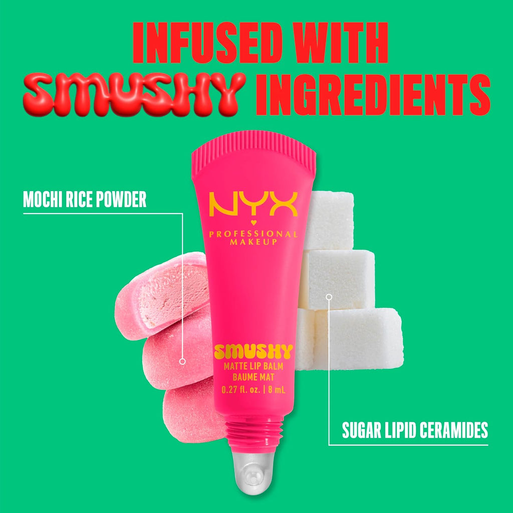 NYX Professional Makeup - Smushy Matte Lip Balm  - Sweet Smack