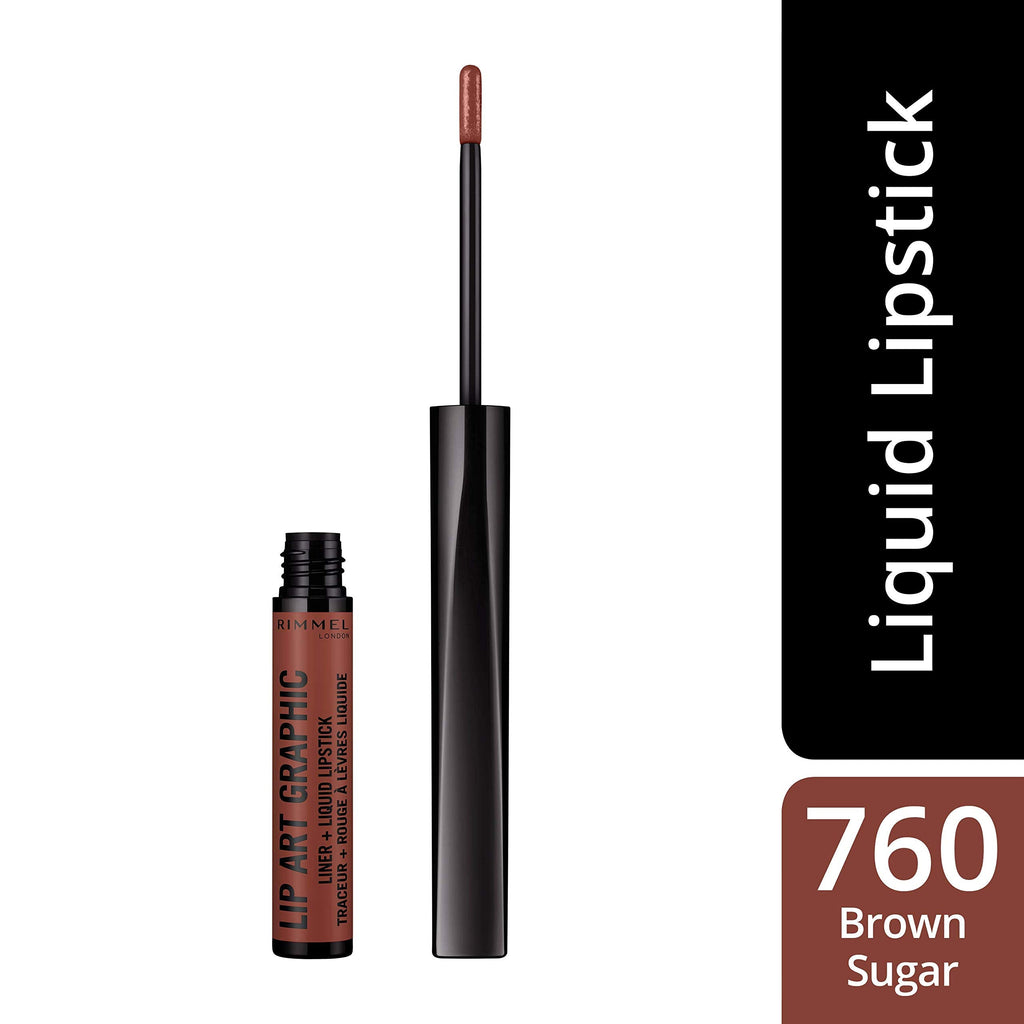 Buy Rimmel London Lip Art Graphic Liner&liquid Lipstick - 760 Now Or Never in Pakistan