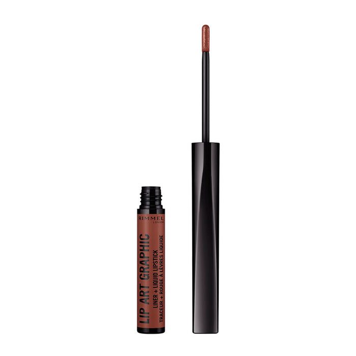 Buy Rimmel London Lip Art Graphic Liner&liquid Lipstick - 760 Now Or Never in Pakistan