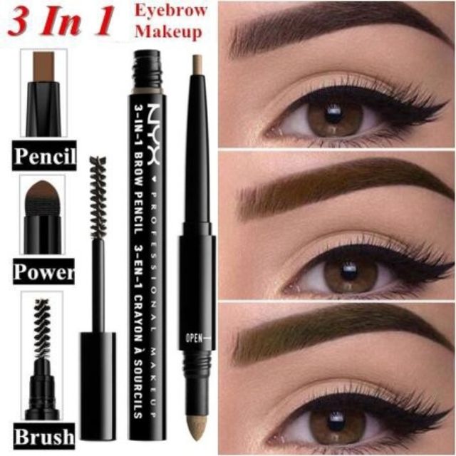 Buy NYX 3 Dimensional Brow Sourcil 3D Pencil  - Soft Brown in Pakistan