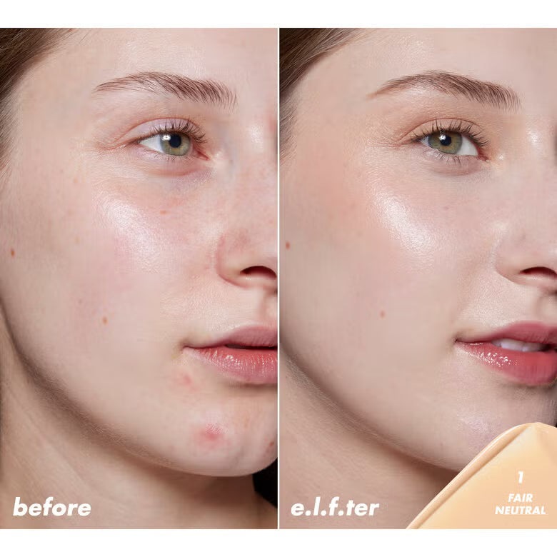 ELF Halo Glow Mineral Foundation Skin Tint Spf50