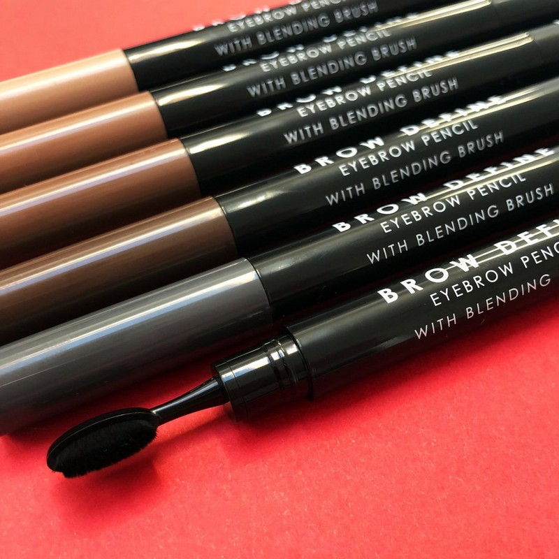 Buy MUA Brow Define Eyebrow Pencil With Blending Brush in Pakistan