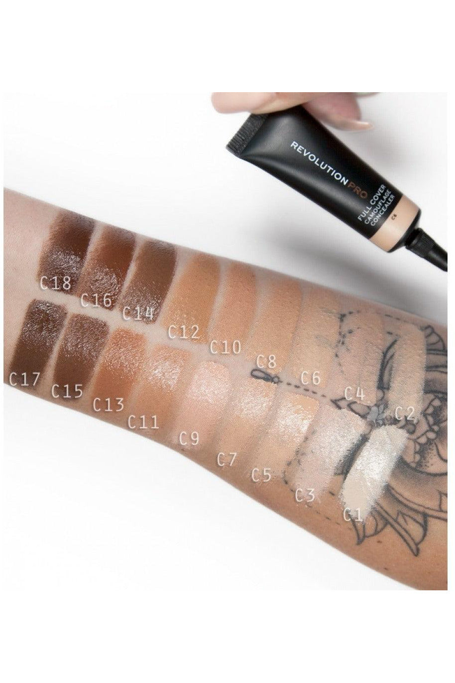 Buy Revolution Pro Full Cover Camouflage Concealer in Pakistan