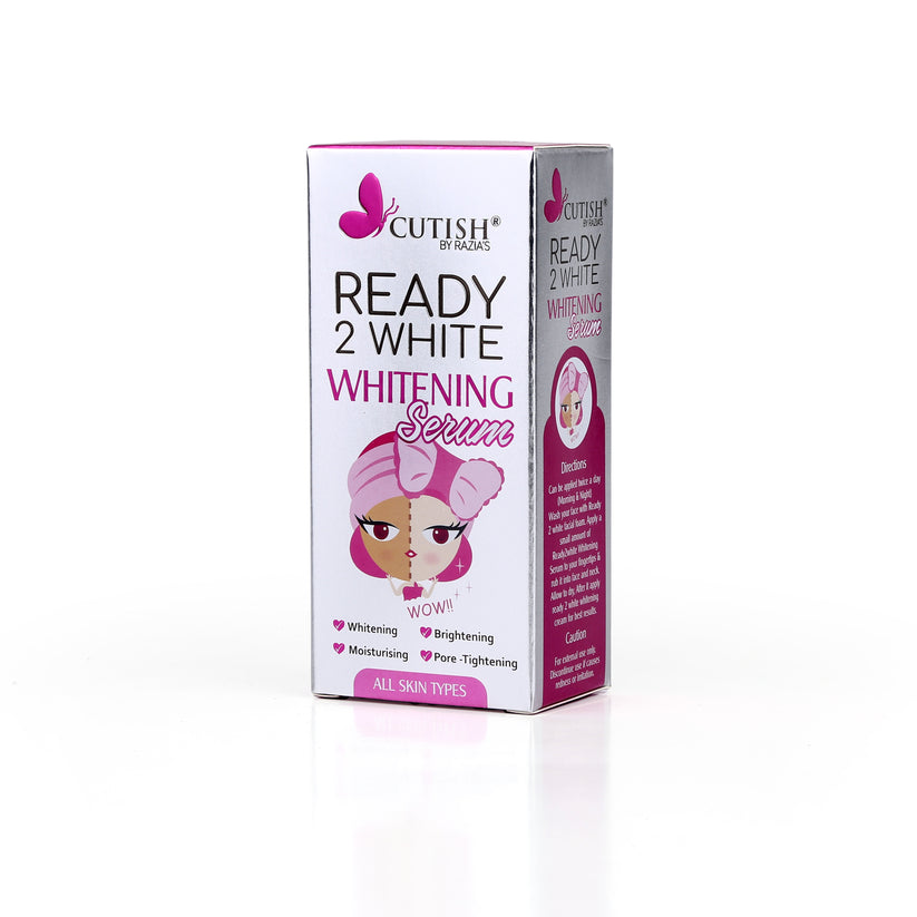 Buy Cutish Ready 2 White Whitening Face Serum in Pakistan