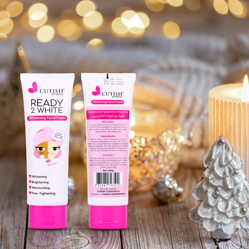 Buy Cutish Ready 2 White Facial Foam in Pakistan