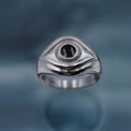 Buy Orb & Gravel Unisex Stainless Steel Eye Ring in Pakistan