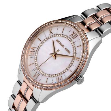 Buy Michael Kors Women's Lauryn Three-hand Two-tone Stainless Steel Watch - Mk3979 in Pakistan
