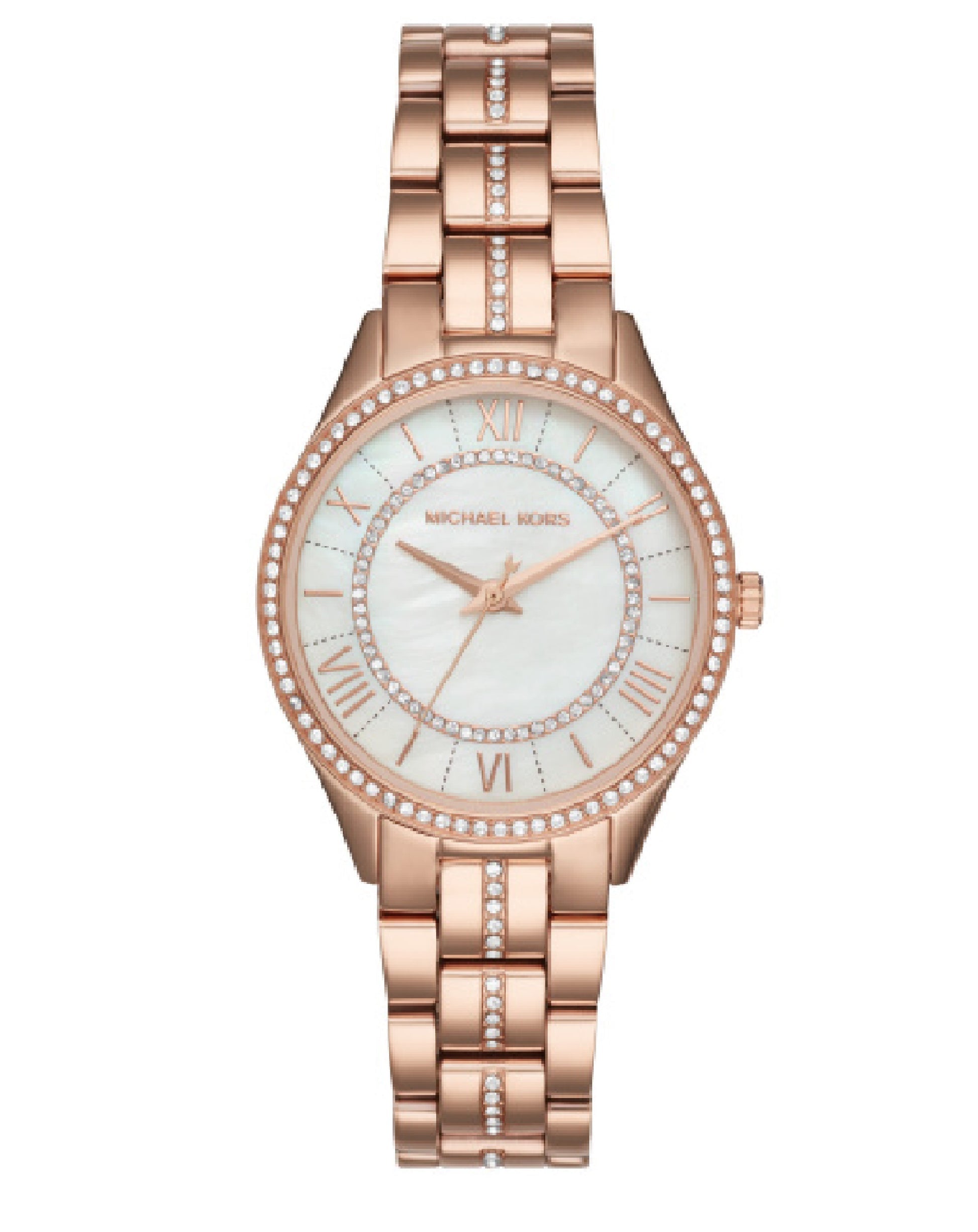 Buy Michael Kors Women's Lauryn Three-hand Rose Gold-tone Stainless Steel Watch - Mk3716 in Pakistan