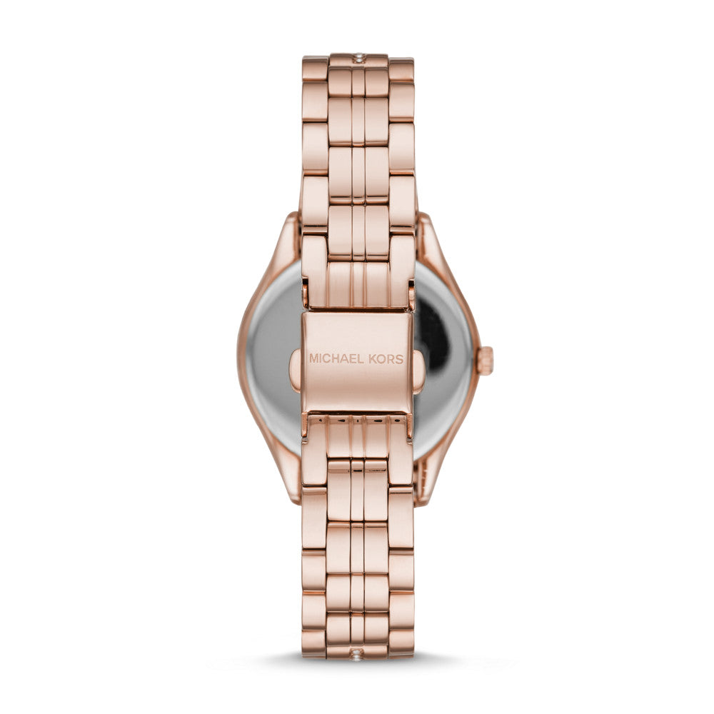 Buy Michael Kors Women's Lauryn Three-hand Rose Gold-tone Stainless Steel Watch - Mk3716 in Pakistan